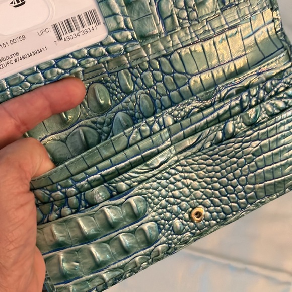 Genuine Brahmin ombre Melbourne, Ady Clutch wallet - Picture 10 of 11